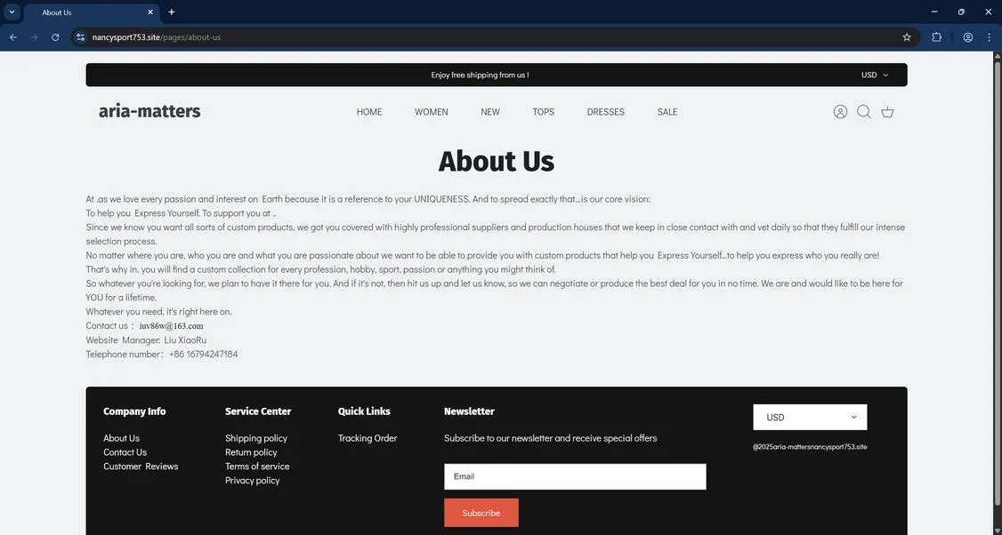 Nancysport753.site Scam Store: What You Need To Know 1 Nancysport753.site scam