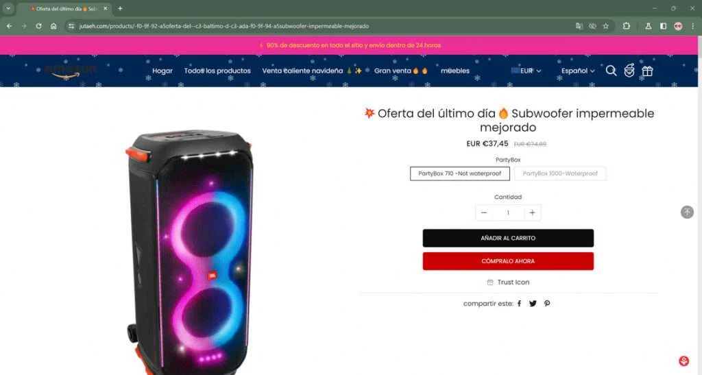 Jutaeh.com Scam Store - The Complete Lowdown on This Ripoff 1 Jutaeh.com scam