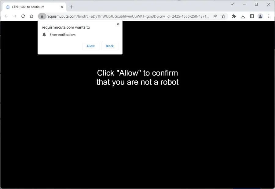 Remove Requismucuta.com Pop-up Ads (Virus Removal Guide) 1 Image: Requismucuta.com Ads