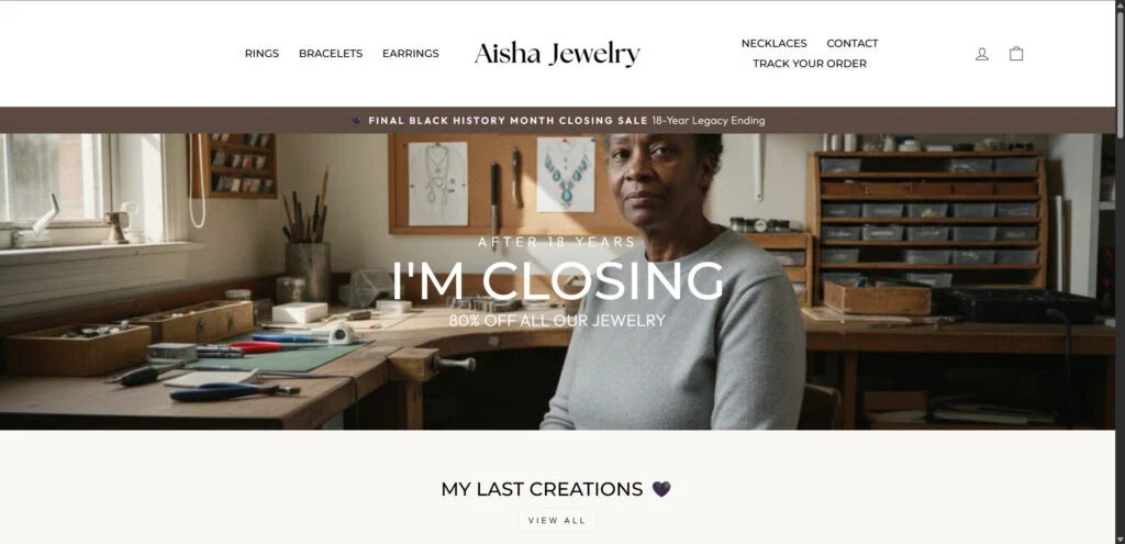 AishaJewelry Scam EXPOSED - Fake Deals, Fake Products, Fake Shop 1 1 96