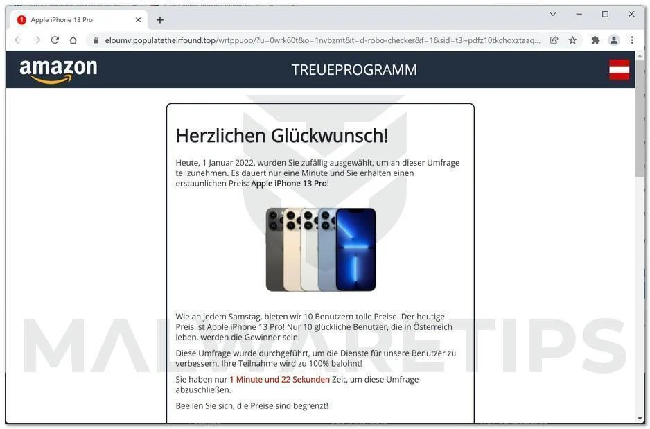 Remove Populatetheirfound.top Pop-up Ads (Virus Removal Guide) 1 Image: Chrome browser is redirected to Populatetheirfound.top