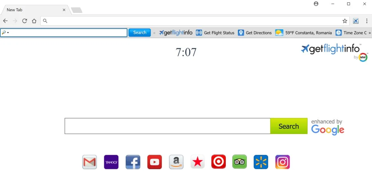 How to remove GetFlightInfo redirect (Uninstall Guide) 1 GetFlightInfo Toolbar Adware