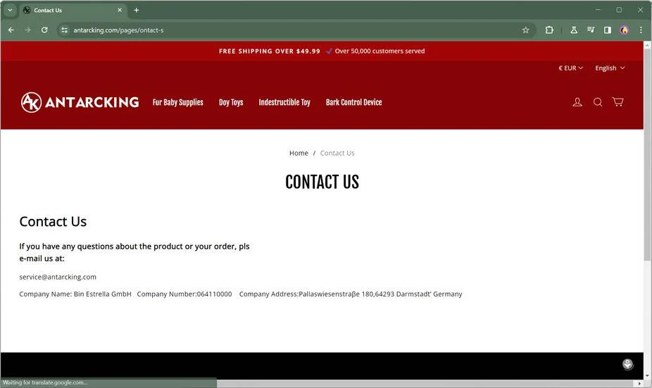 Investigating Antarcking.com - Legit or Scam Store? Read This 1 antarcking.com scam