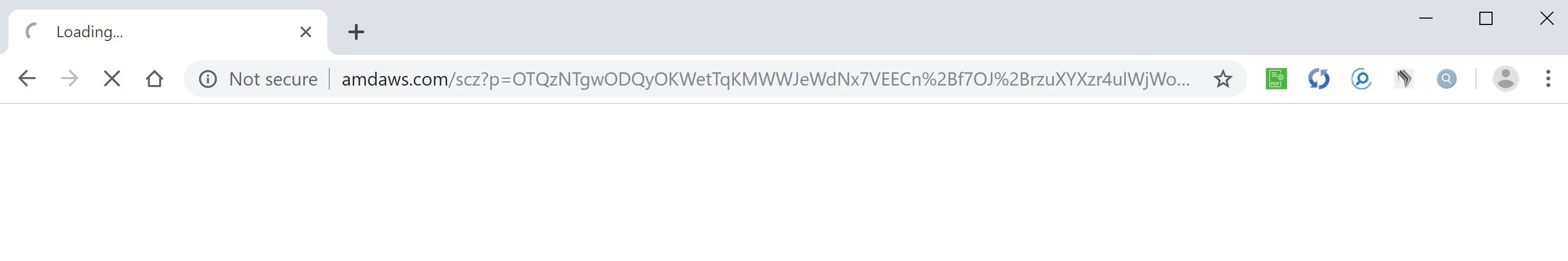 How to remove Amdaws.com redirect (Virus Removal Guide) 1 Image: Chrome browser is redirected to Amdaws.com