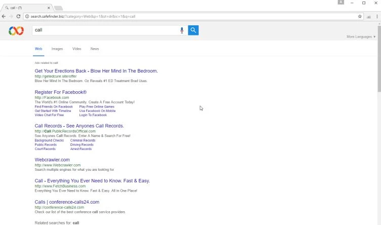 search.safefinder.biz virus