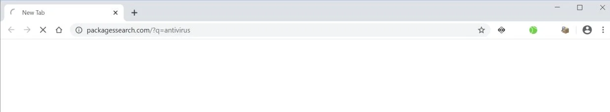 How to remove Packagessearch.com redirect (Virus Removal Guide) 1 Image: Chrome browser is redirected to Packagessearch.com