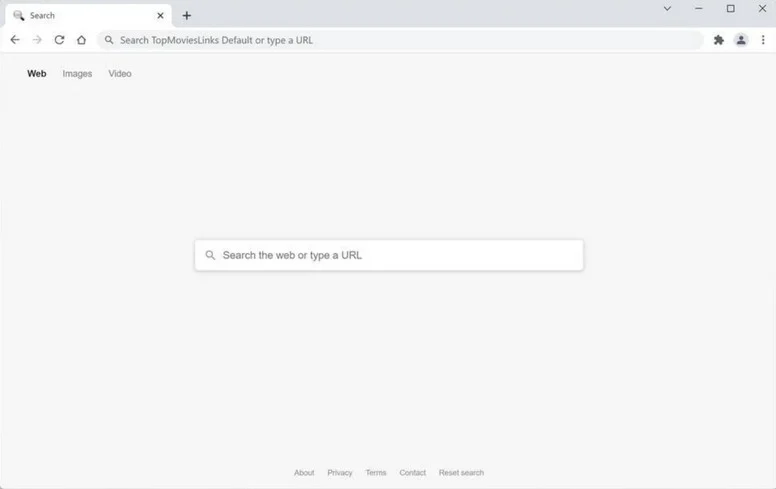 Image: AASearchToolsHub browser redirect