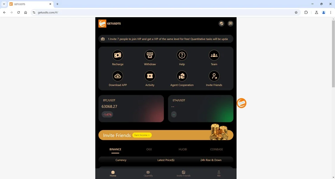 Getusdts.com scam