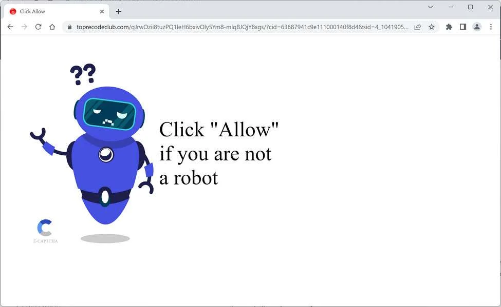 Image: Toprecodeclub.com Ads