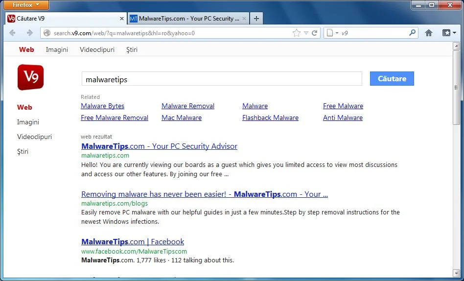 [Image: search.v9.com virus]
