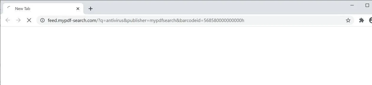 Remove Mypdf-search.com redirect (Virus Removal Guide) 1 Image: Chrome browser is redirected to Mypdf-search.com