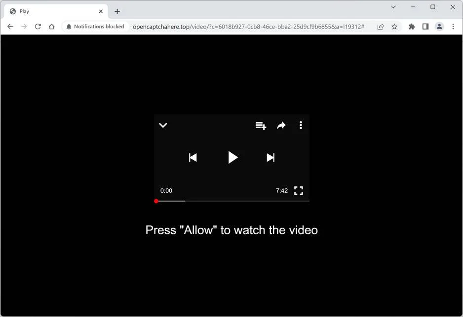 Image: Open Captcha Here Top Ads