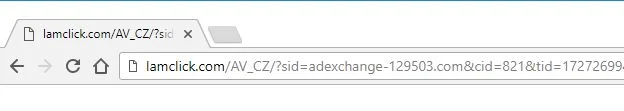 Lamclick.com redirect virus