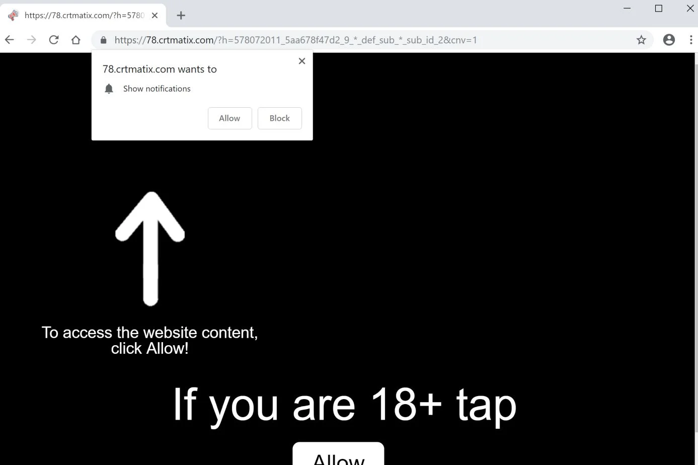 crtmatix.com redirect crtmatix.com redirect scam