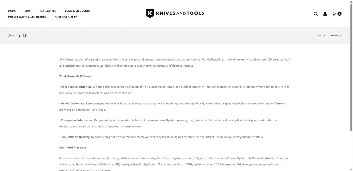 Knivesandtoolspro.com scam