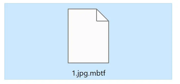 How To Remove MBTF Ransomware (Virus Removal Guide) 1 Image: File encrypted by the MBTF Ransomware