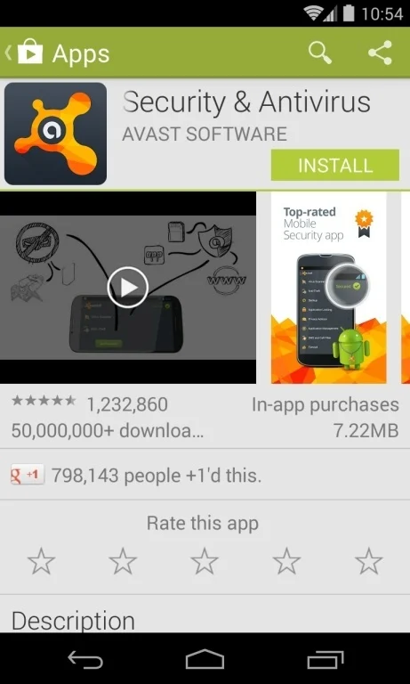 [Image: Install Avast Mobile Security on your Android phone]