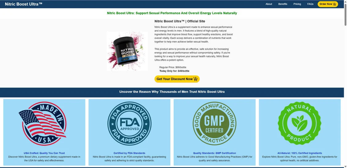 Nitric Boost Ultra