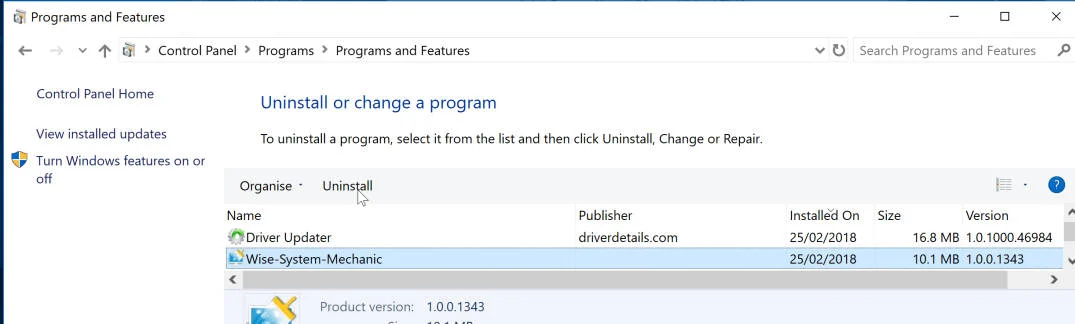 How to remove Global System Mechanic (Virus Removal Guide) 1 Uninstall Global System Mechanic scam