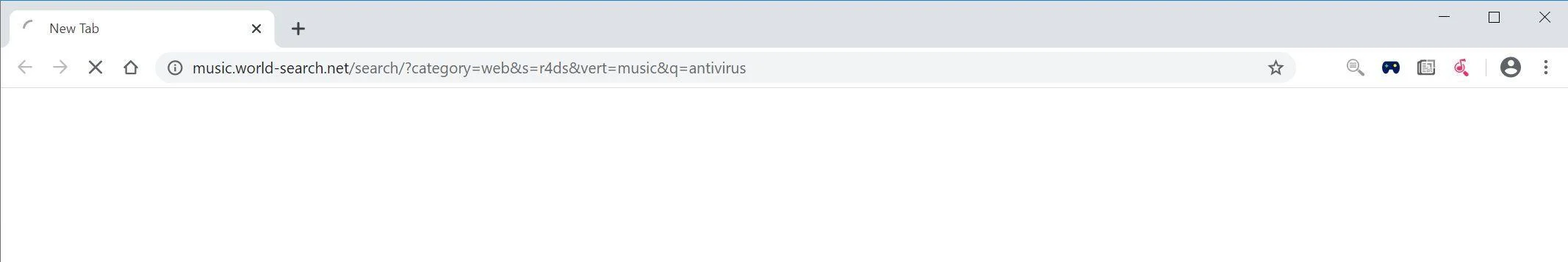 Remove World-search.net browser hijacker (Virus Removal Guide) 1 Image: Chrome browser is redirected to World-search.net