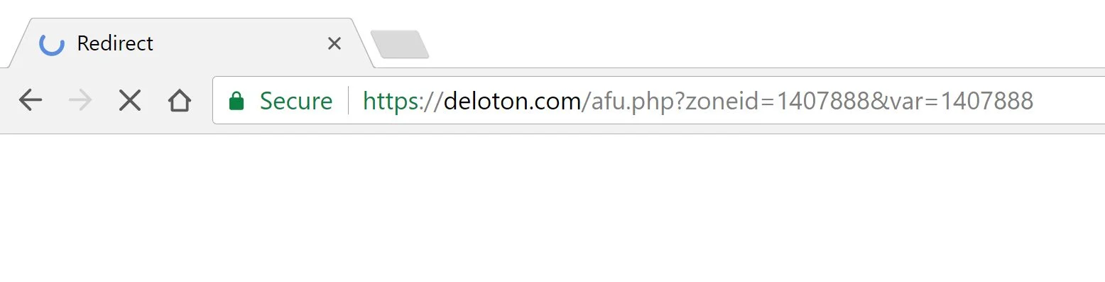 deloton.com redirect virus