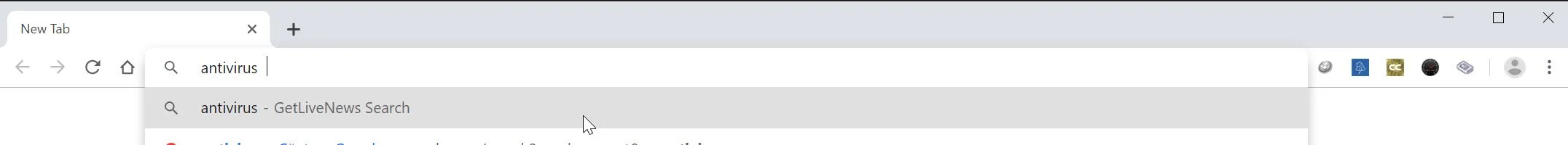 How to remove GetLiveNews Search (Virus Removal Guide) 1 Image: Google Chrome is redirected to GetLiveNews Search