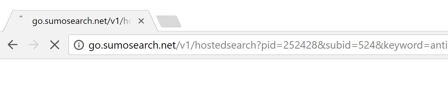 How to Remove Go.sumosearch.net Redirect (Virus Removal Guide) 1 Image: Go.sumosearch.net Chrome browser redirect