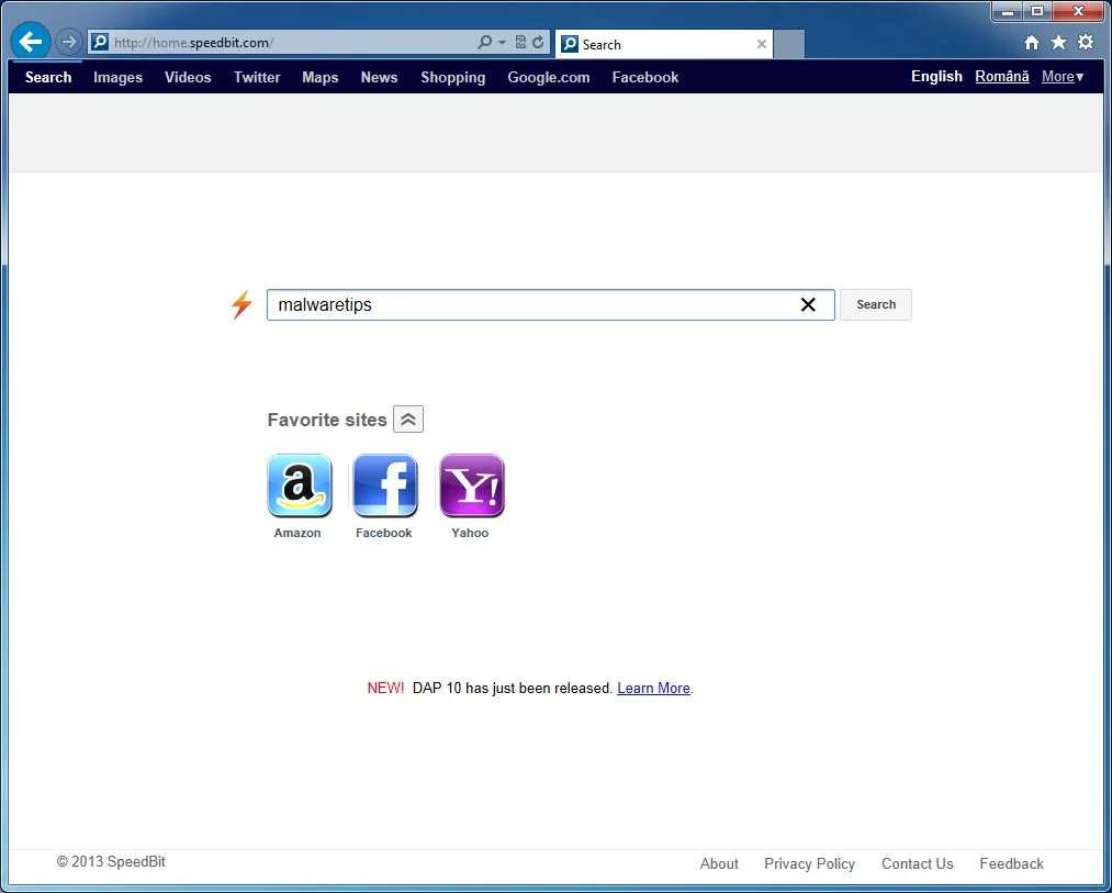 [Image: Home.Speedbit.com virus]
