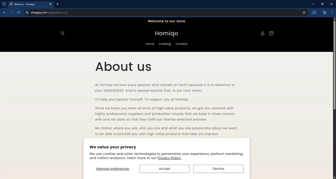 Shopgsy.com Scam Store - Total Ripoff Alert 1 Shopgsy.com scam