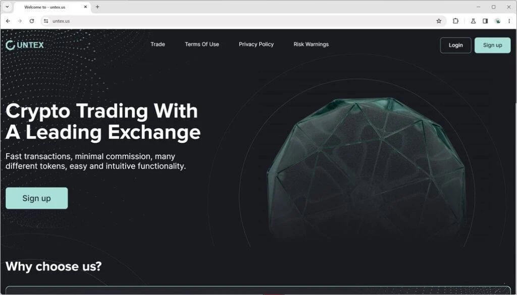 Exposing the Untex.us Crypto Scam Stealing Your Money 1 untex.us scam