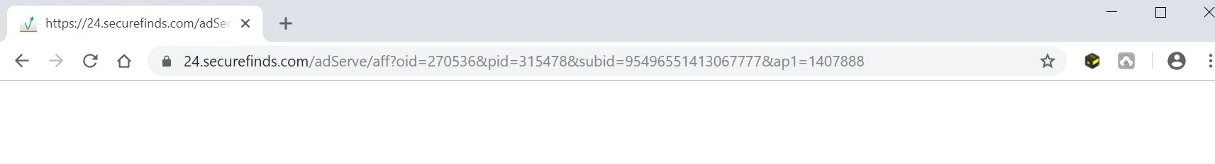securefinds.com redirect virus