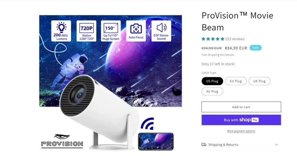 ProVision Movie Beam Projector - Legit or Scam? Read This 1 1 3