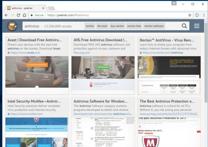 Peekier.com Virus