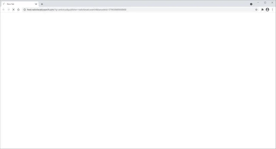 mage: Chrome browser is redirected to RadioFanaticSearch Search