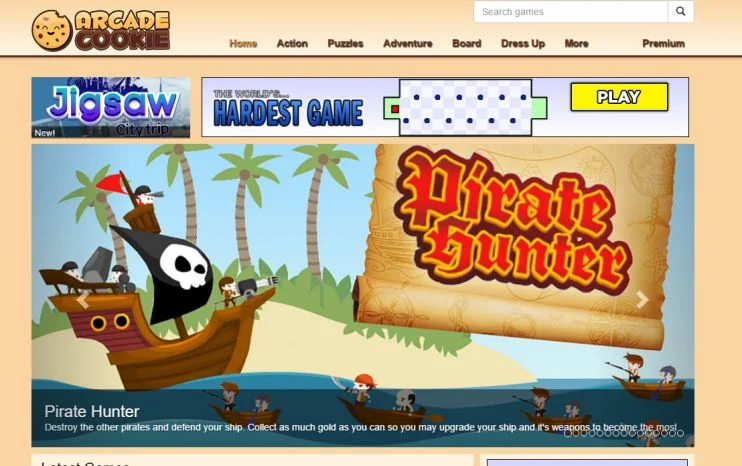 arcadecookie ads