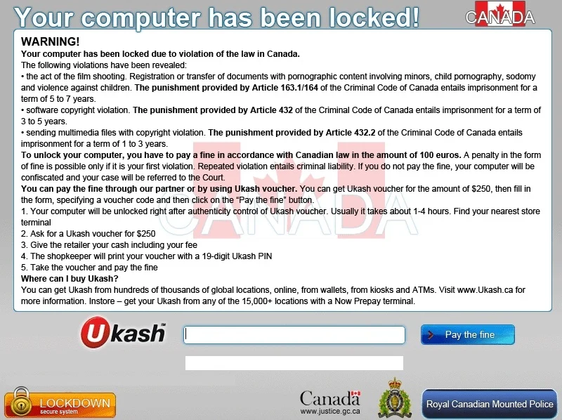 Royal Canadian Mounted Police ransomware Royal Canadian Mounted Police Alert