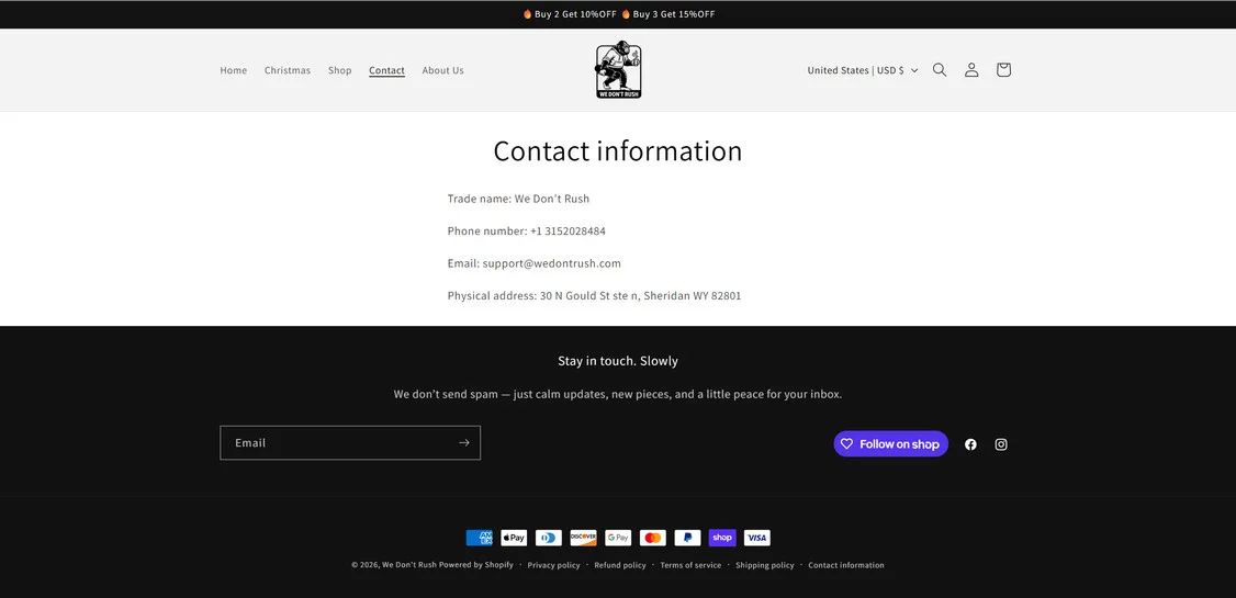 Wedontrush.com Review – Scam or Legit? Why This Store Raises Concerns 1 Wedontrush.com scam