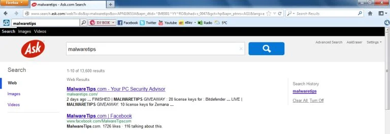 [Image: Search Results redirect]