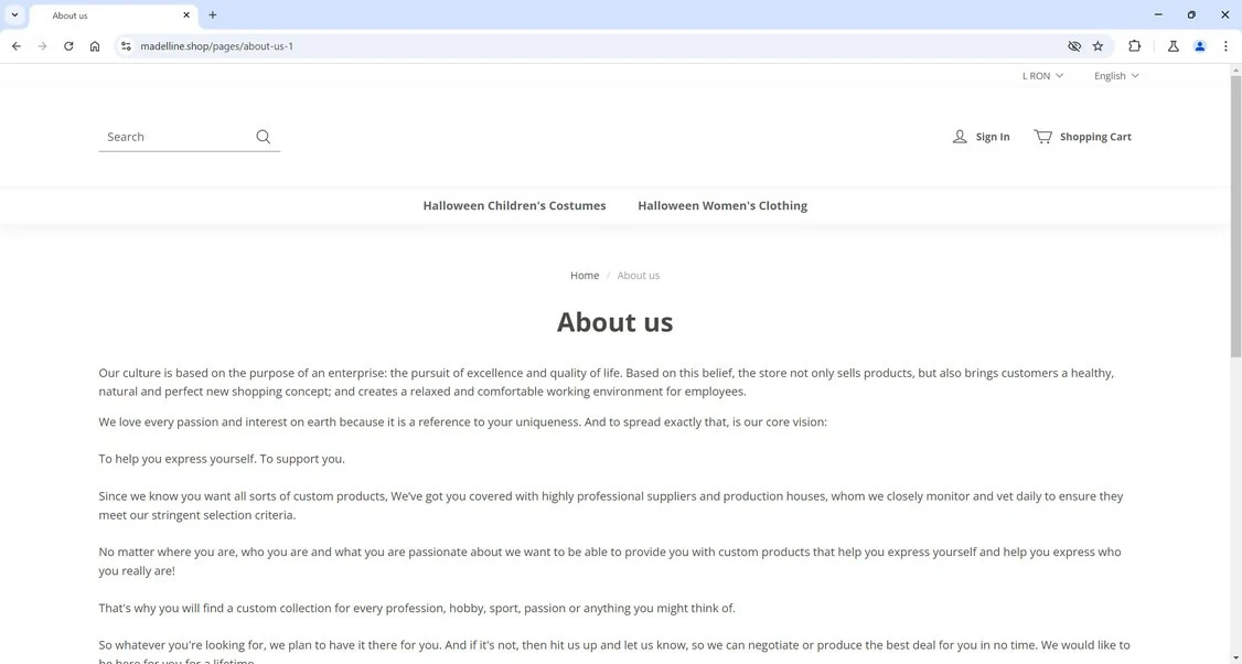 Madelline.shop Scam Store: What You Need To Know 1 Madelline.shop scam