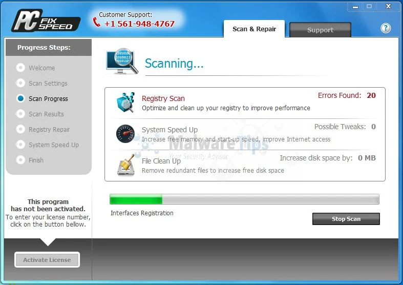 [Image: PC Fix Speed virus]