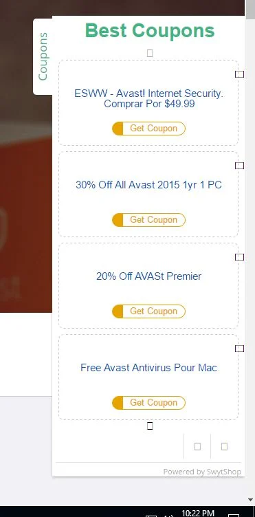 Ads By SwytShop redirect