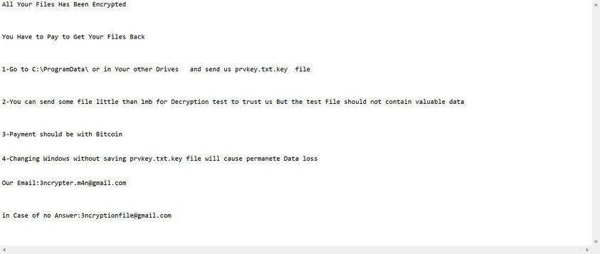 Remove Crypt ransomware (Virus Removal Guide) 1 Image: Crypt ransomware
