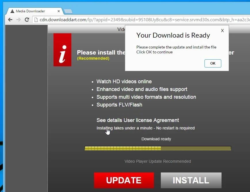 Cdn.downloaddart.com virus
