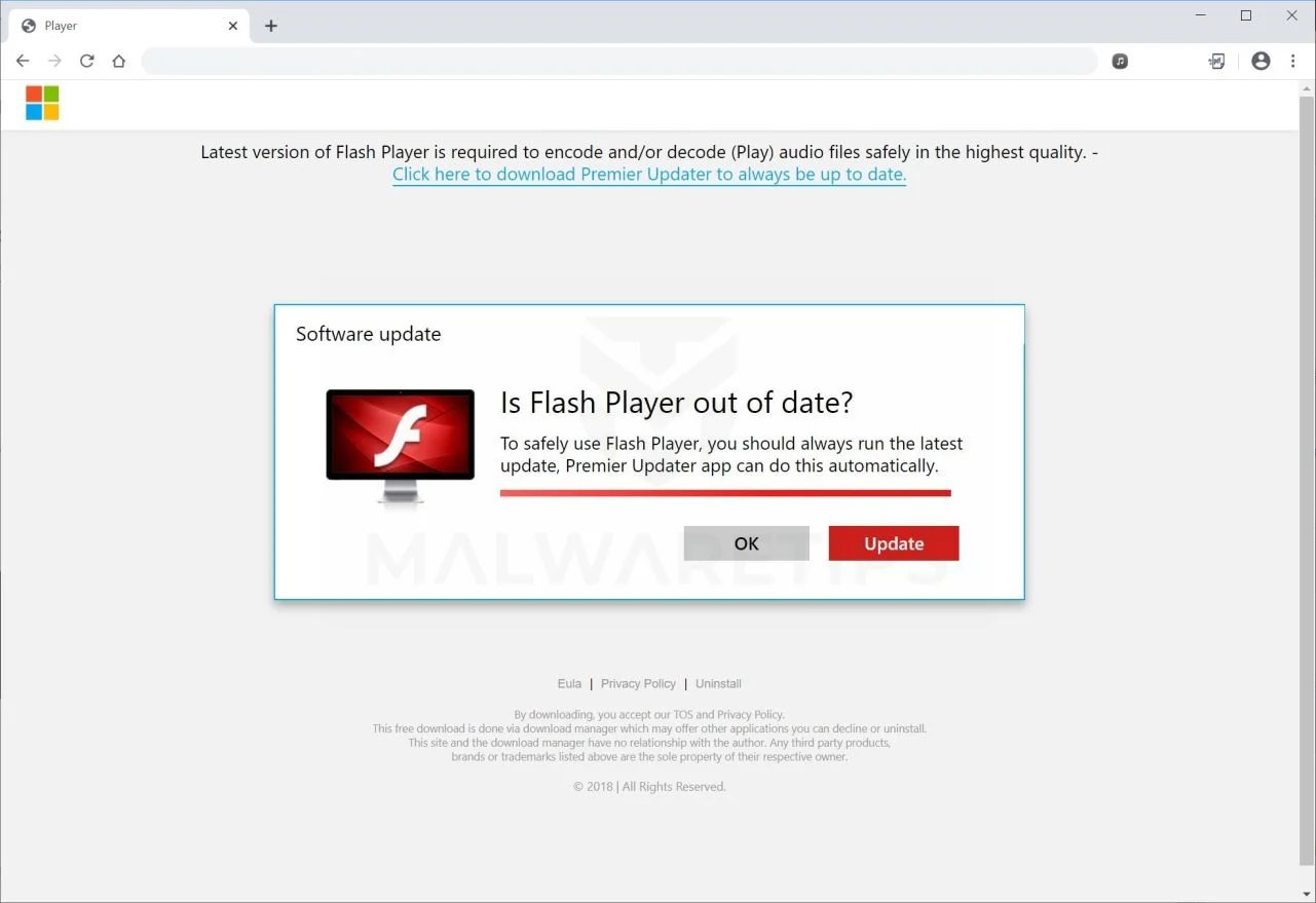 Image: Centersourceoffreeupgrades.best - Fake Error Messages