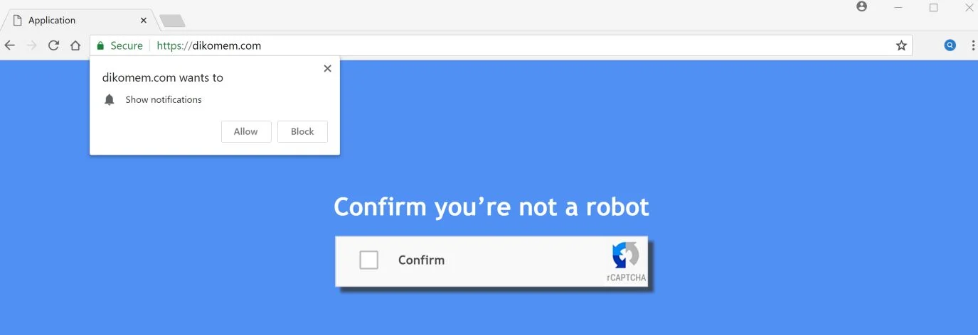 dikomem.com redirect virus