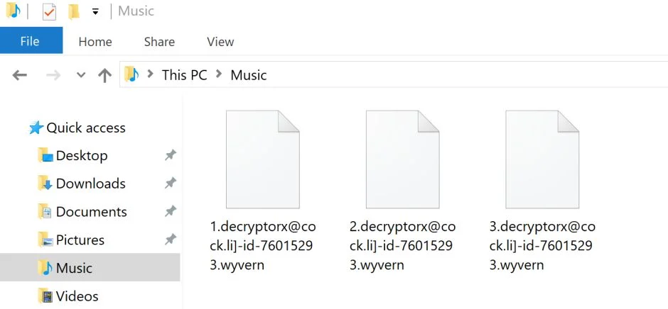 Wyvern BTCWare Ransomware Virus