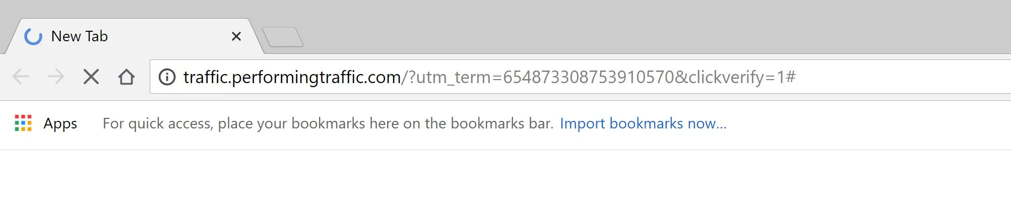 traffic.performingtraffic.com redirect virus