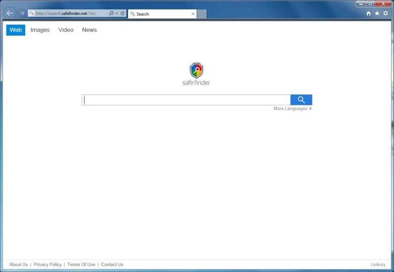 Picture of isearch.safefinder.net virus