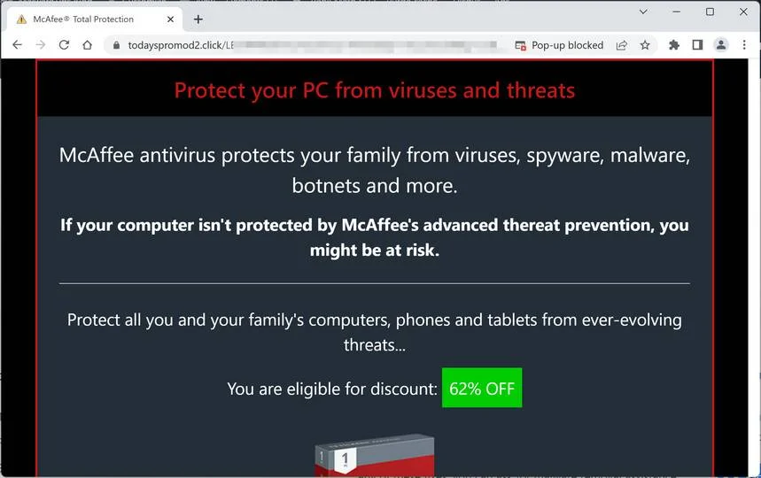 Remove Todayspromod2.click Ads (Virus Removal Guide) 1 Image: Todayspromod2.click Ads