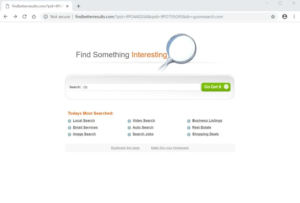 findbetterresults.com redirect virus